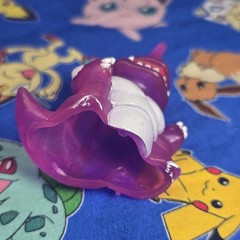 Pokemon Nidoking Clear Figure Finger Puppet 1996 Nintendo Bandai PVC Japan USA
