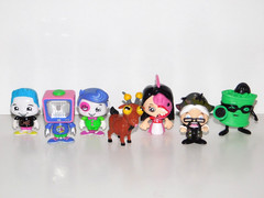 Lot 7 FGTeev YouTube Channel Collectible Toy Figures 2.5” Bonkers Toys