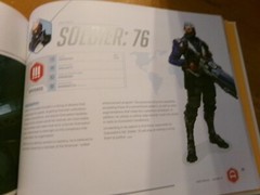 VIDEO GAMES FIGURE SPECIAL OVERWATCH SOLDIER: 76 INCLUDES SPECIAL EDITION BOOK