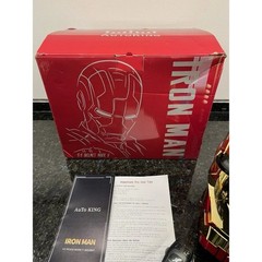 Autoking Iron Man Mask Mk5 1:1 Helmet Wearable Voice Touch Cosplay Props Jarvis