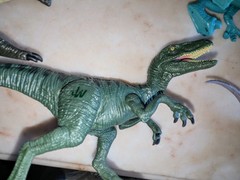 Jurassic World Park Bashers & Biters 8 Pc Lot Indominous Roar Light Up Dinosaurs