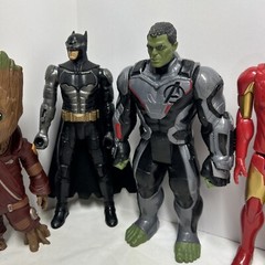 🔥Lot of 7 – Hasbro Marvel & DC 12″ Action Figures Various Years🔥