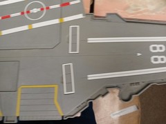 Aircraft Carrier Toy #88 Redbox 1998 With Coning Tower(NO Antenna) Great Conditi