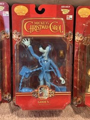 Mickey’s Christmas Carol Action Figures Lot of 7 Memory Lane 2002 Sealed Variant