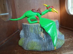 VTG TMNT CAVE TURTLE RALPH TUBULAR PTERODACTYL DINOSAUR INCOMPLETE PARTS ONLY