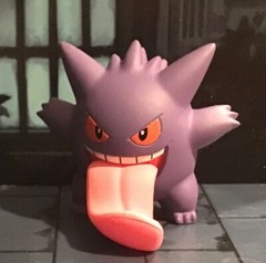 POKEMON GENGAR Takara Tomy Plastic Figure NINTENDO TOY