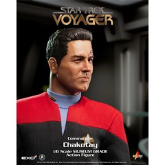 EXO-6 Star Trek Voyager 1/6 CHAKOTAY ~ TOM PARIS~ HARRY KIM (Head sculpts) only