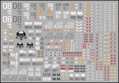 1/60 PG Gundam Ez8 RX-79G Resin GK Kit for Bandai Model Detail Dress Up Kit