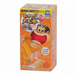 Strange shaved ice Garigari-kun mandarin orange color