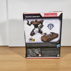 Transformers WFC Trilogy Netflix Decepticon Sparkless Bot (Barricade) Deluxe
