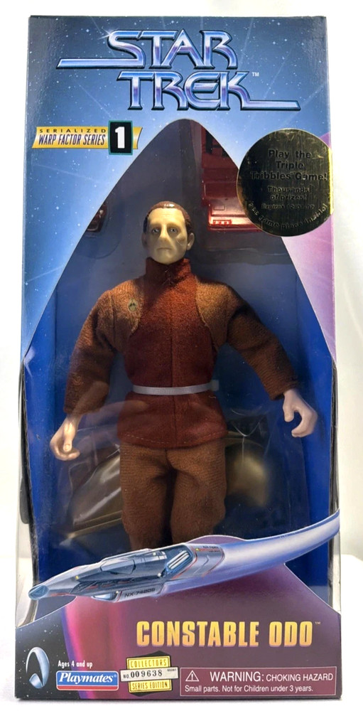 1997 Star Trek DS9 Odo 9″ Action Figure Warp Factor Series 1 Playmates NIB