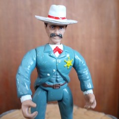 VTG Legends Of The Wild West Wyatt Earp Action Figure Complete 1991 Imperial