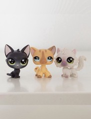 Authentic Littlest Pet Shop LPS Lot of 29 Hasbro Figures Cocker Spaniel #156