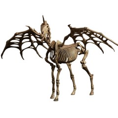 HIPLAY 101TOYS Skeleton Movable Horse Series Three Person Set 1/12 Action Figure