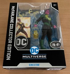 McFarlane Collectors Edition #06 Sinestro Corps War Sinestro Platinum edition