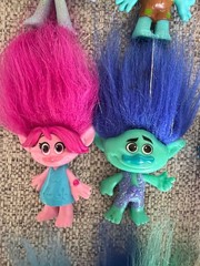 Dreamworks Trolls Movie Mixed Lot of 32 Figures Few Misc Accessories Toys Hasbro