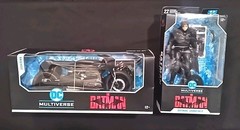 McFarlane The Batman DC Multiverse Batcycle and Batman Unmasked Figure NIB 2022