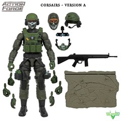 Valaverse The Black Action Force Corsairs Action Figure Version A