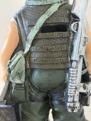 9.5” SD Commando John Matrix Resin Bank Statue Figurine Special Force Toy Figure