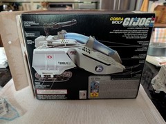 GI Joe 1987 Cobra Wolf 100% Complete With Box Driver Blueprints Minty Condition