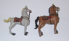 Disney TANGLED MAXIMUS & FIDELLA HORSE Action Figures Pair, 4 inch FREE Shipping