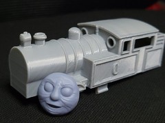 Custom Timothy The Ghost Engine Shell Fits TOMY Trackmaster