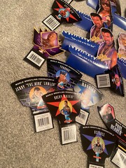 WWE WWF Jakks BCA Bone Crushing Action Insert Lot Stone Cold Razor Diesel Bret