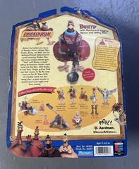 Chicken Run Bunty w/Mechanical Digging Spoon & Utility Belt 2000 Dreamworks RARE