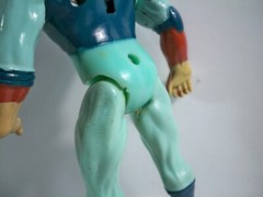 K23i05281 TYGRA BRAZIL 100% COMPLETE GLASSLITE THUNDERCATS 1985 ORIGINAL FIGURE