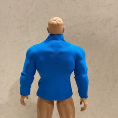 SU-CP-RB: Royal Blue Long Sleeve compression shirt for 6″~7″ Muscular Body