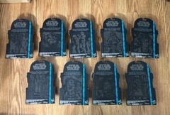 Star Wars Black Series 3.75 Action Figure Lot of 9 Clone Commander Blue 2014 NEW