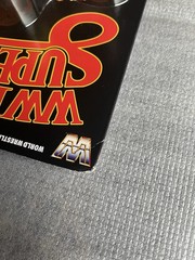 WWE Wrestling Superstars LJN Mattel Hulk Hogan Tan Skin Black Card🔥