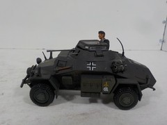 N A0129 21st Century Toys Ultimate Soldier WWII German Panzerspähwagen Vehicle