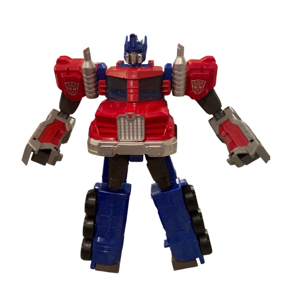 Hasbro Optimus Prime Transformer Heroic Autobot Toy Large 12″ Figure Truck