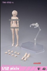 US STOCK 86TOYS T86-ST02A 1/12 Middle Breast Female Joint Flexible Figure Body