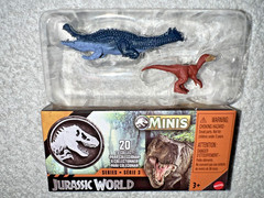 JURASSIC WORLD MINIS SERIES 3 COMPLETE SET OF 20 **NEW LOOSE**