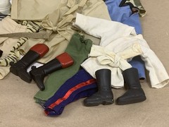 Vintage 1990’s 12″ GI Joe Mixed Lot Action Figures Case Weapons Accessories