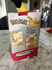 Pokemon Electric Charge Pikachu Plush Toy 30+ Reactions Light Sound & Motion