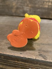 Vintage Big Bird Lifeguard Swim PVC Figure Applause Sesame Street 3.5 In