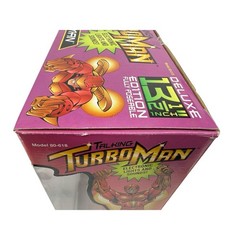 VT 1996 Talking Turbo Man Jingle All The Way Action Figure Tiger Electronics NIB