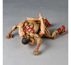 Attack on Titan Figure Revoltech the Armored Titan Action Figures Model Toys
