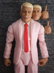 Mattel WWE Elite Series 120 Chase Variant Cody Rhodes Figure 2025 Pink Suit AEW