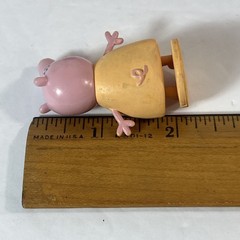 5 Peppa Pig Mini Figures Tiny 1-2 Inches Cake Toppers