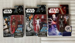 Star Wars Lot of 3 Rebels Action Figures Sabine Kanan Inquisitor