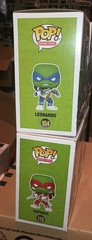 Funko Pop TMNT Leonardo Donatello Raphael Mikey 104 105 111 112 Con Exc. Vaulted