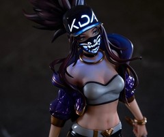Original APEX League of Legends LOL K/DA Akali 1/7 Figure Statue Collection Gift