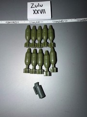 1/6 Scale Vietnam US Mortar Round Lot