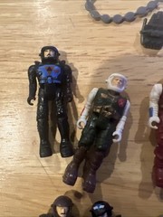 vintage STARCOM LOT of 12 FIGURES Few Accessories