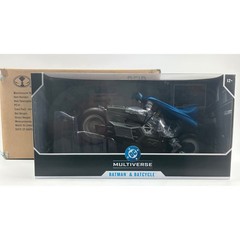 McFarlane DC Multiverse Batman and Batcycle The Flash Movie 7 Inch Figure Set