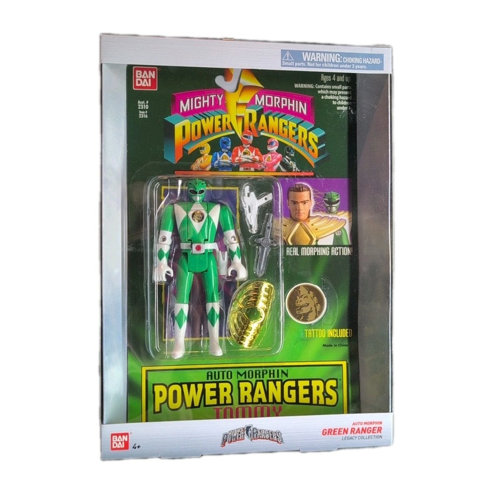 JDF Jason David Frank Morphin Green Ranger Tommy Legacy Collect NIB